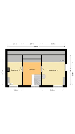 Floorplan - Buitenkerk 65, 2411 PD Bodegraven